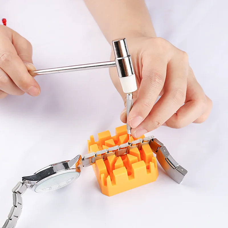 Watch Repair Tool Set Detachable Watch Strap Remover Bottom Cover Holder Fixing Kit Open The Watch Replace The Battery