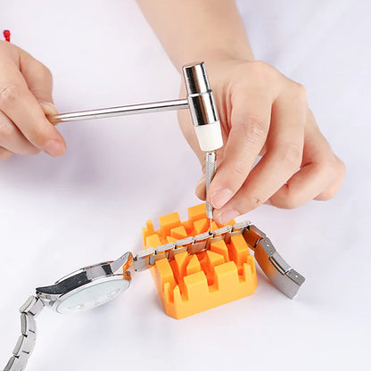 Watch Repair Tool Set Detachable Watch Strap Remover Bottom Cover Holder Fixing Kit Open The Watch Replace The Battery