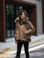 Upgraded 2023 Autumn/Winter omen's Pi vercomes Warm tras Coat Natural Fox Hair Fashion Wool Coat Temperament Slimming Inner Tank