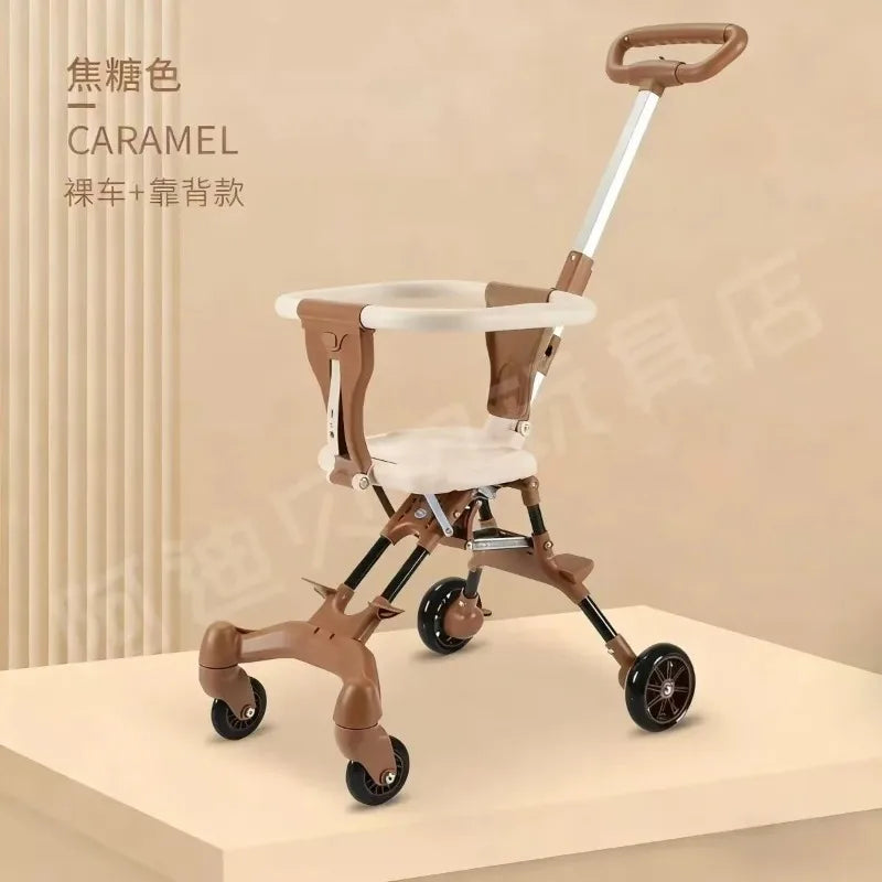 Compact Foldable Pet Cart Lightweight Shopping Cart Small Portable Go out Pet Carrier
