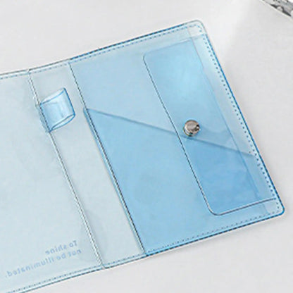 Binder Notebook Aesthetic Portable Detachable Pages Aesthetic Small Notebook Planner for Kids Adults School Classroom College