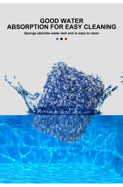 SEAMETAL Car Wash Microfiber Car Washer Sponge Car Care Detailing Brushes Washing Towel Sponge Block Car Cleaning Products