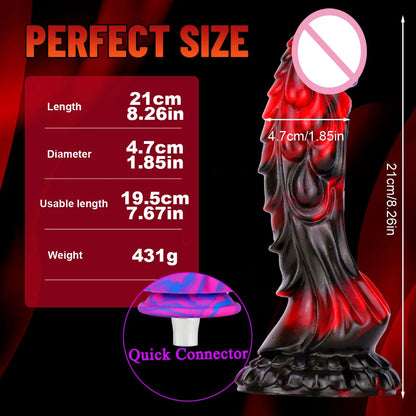 Fredorch Sex Machine Dildos Attachments Big Flesh Dildos For Vac-u-lock Love Machine Suitable for All Machines In The Shop
