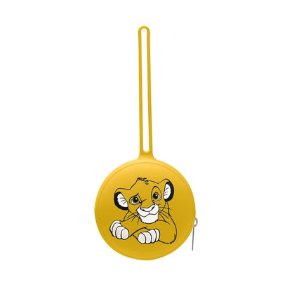 Cartoon Silicone Nipple Storage Bag  Kids Pacifier Holder Portable Silicone  Food-Grade Pendant DIY Accessories Baby Toy Gift