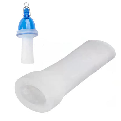 Accessories for Penis Pump Male Masturbators Sleeve Replacement Glans Protector for Penile Extender Stretcher Clamping Kit