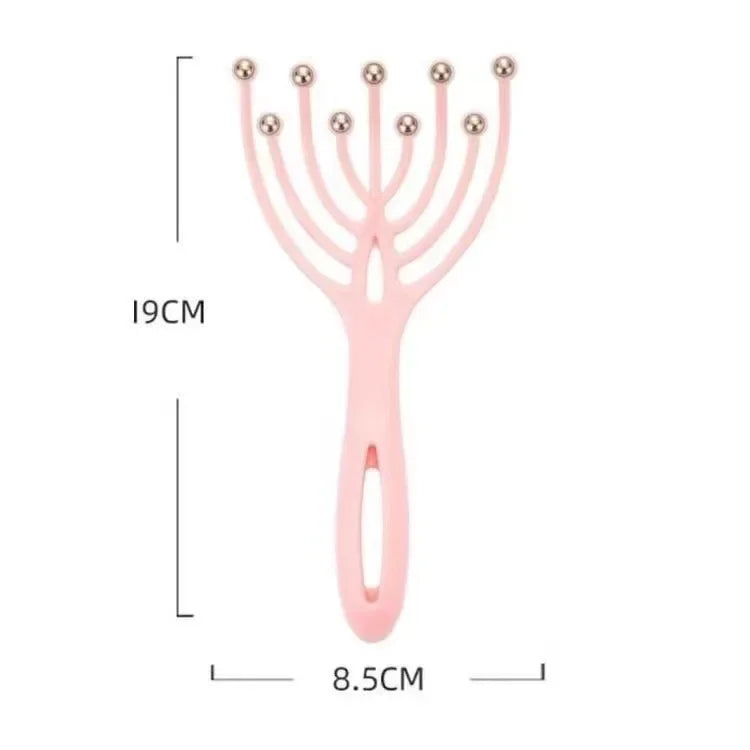Nine Claw Massager Head Massage Ball Soul Extractor Scalp Comb Relaxation and Stress Relief Scratching Tool