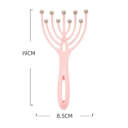 Nine Claw Massager Head Massage Ball Soul Extractor Scalp Comb Relaxation and Stress Relief Scratching Tool