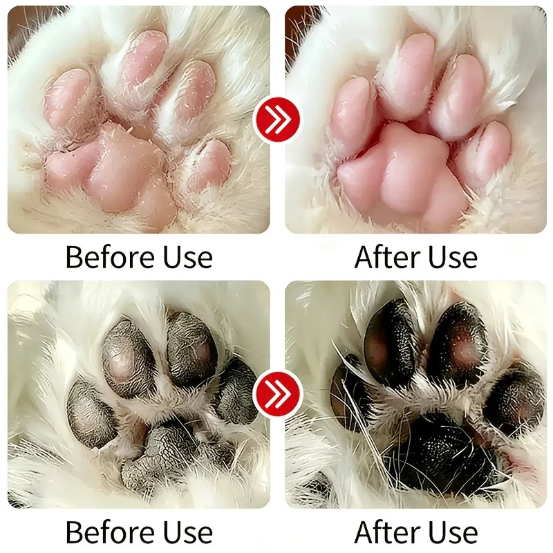 KJM Pet Paw Care Spray For Dogs And Cats 5 In 1 Moisturizing No Rinse Travel Formula For Dry Cracked Paw Pads All Breeds