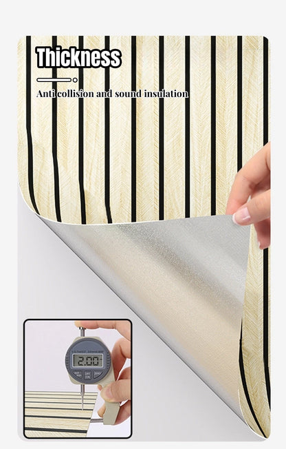 3/5/10M Thick Imitation Grille Wall Stickers Background Wall Decoration Self Adhesive Wall Papers Foam Peel and Stick Wallpapers