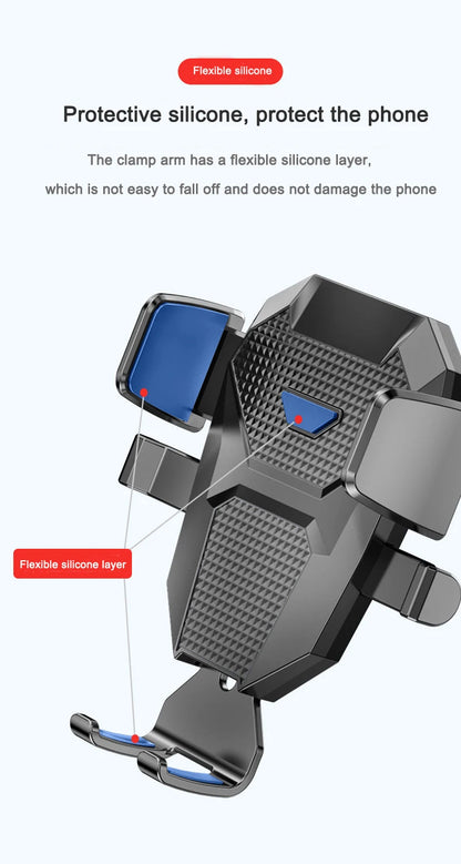 2026 NEW Universal Sucker Car Phone Holder 360° Windshield Car Dashboard Mobile Cell Support Bracket for 4.0-7 Inch Smartphones