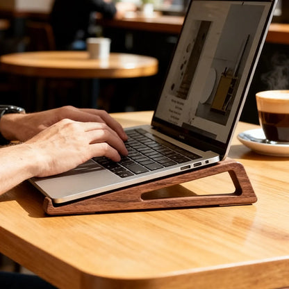 Desktop Non-slip Laptop Wooden Holder Cooling Stand Universal Heat Dissipation Notebook Computer Desk Heighten Bracket Support