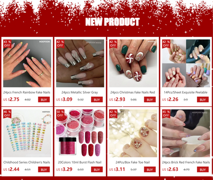 1PC Gel Nail Sticker Patch Slider Flower Gradient Color Back Glue Full Cover Waterproof Gel Nail Sticker UV Lamp Curing Manicur