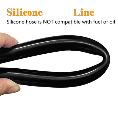 3x9mm Inner Diameter 3mm Thickness 3mm Blue Red Black Car Vacuum Silicone Hose Universal Racing Line Pipe Tube 1/2/3/5/10 meters