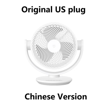 Xiaomi Mijia DC Inverter Desktop Circulation Fan Portable Desktop Electric Fan Mihome App  Smart Three-Dimensional Lightweight