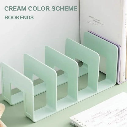 Multifunctional storage bookshelf, storage book stand, desk organizing rack, CD files, school office supplies