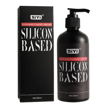 120ml/300ml Silicone Based Lubricant for Sex Toy, Long-Lasting Stringy Anal Lube Suitable for Bathroom and Underwater Use