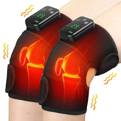 Electric Shoulder Massager Heating Pad Vibration Massage Support Belt Shoulder Thermal  Brace