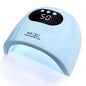 24/6 LED UV Lamp for Nails Gel Polish Drying With LED Display And Motion Sensing Professional Manicure Lamp Dryer Home Use Tool