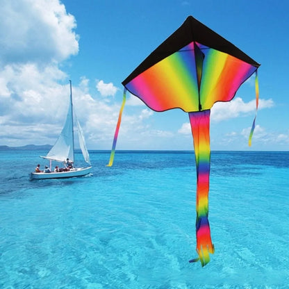 Outdoor Kites, Flying Kites, Triangular Kites with 100m Kite String, Outdoor Flying Tools, Ideal for Summer Outdoor Activities and Camping