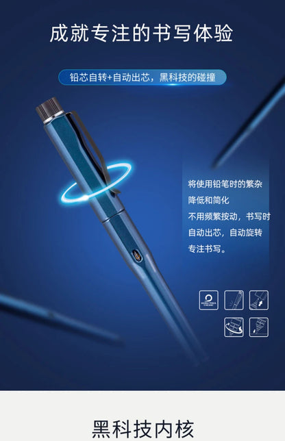 Japan Uni Kuru Toga DIVE Spin Mechanical Pencil M5-5000 Automatic Core/lead Self-revolving 0.5mm Advanced Drawing Art Stationery
