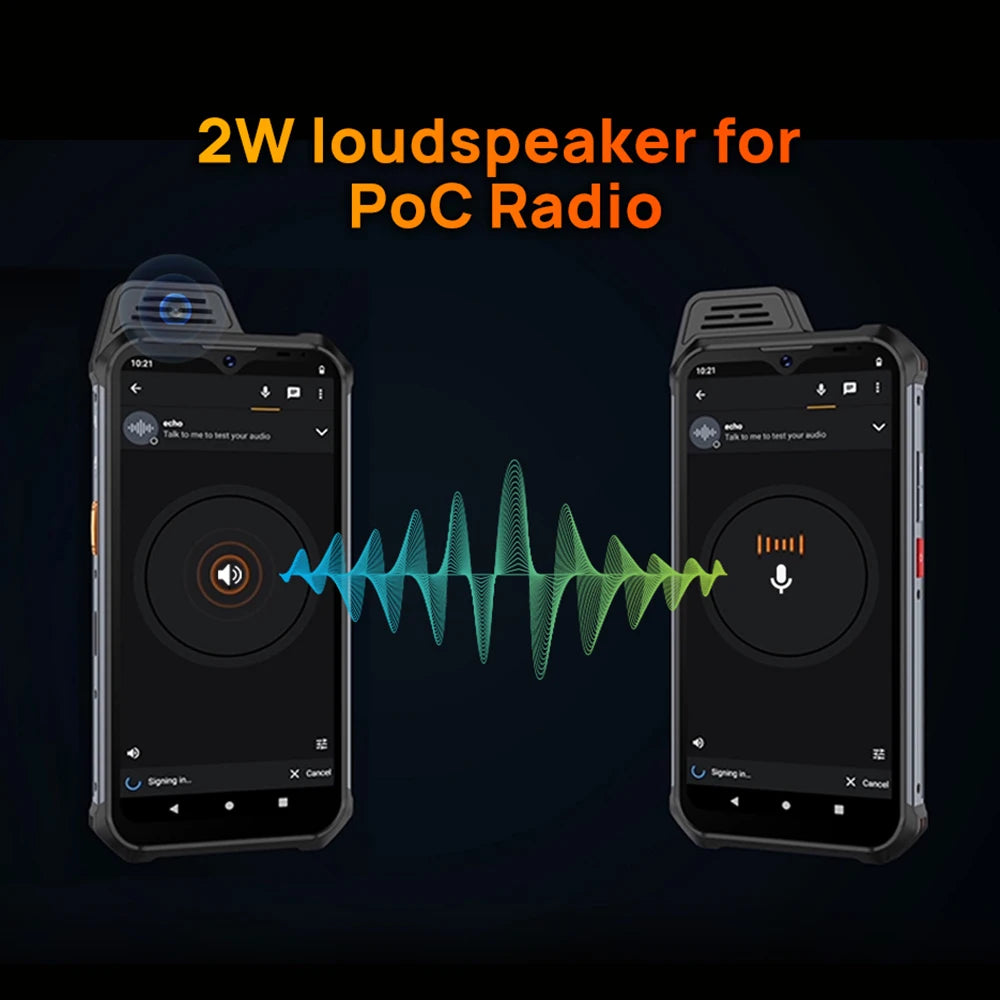 UNIWA W888 ATEX Explosion-proof IP68 Smartphone 4GB 64GB Andriod 11 6.3 Inch NFC Cellphone Walkie Talkie 4G Mobile Phone