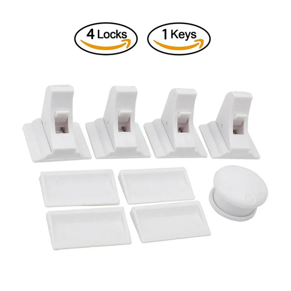 No Drills, No Tools Required - Our Magnetic Child Safety Locks are Easy to Install and Perfect for Cabinets and Drawers