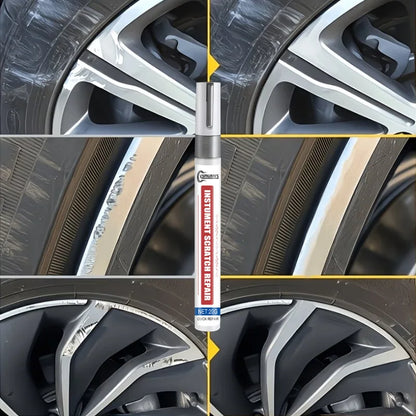 Repair Paint Pen Metal Touch Up for Wheel Rim Door Handle and Car Chrome Scratch Restoration