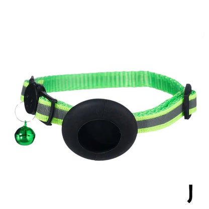 Reflective Adjustable Cats and Small Dogs Collars with Bells Pet Supplies Anti-strangling Cats Necklace Breakaway Cat Collar