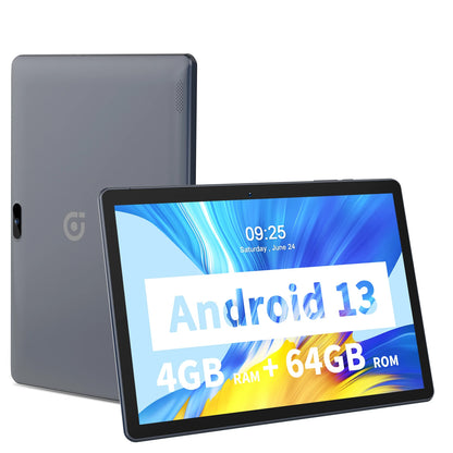 PRITOM M10 10.1 Inch Android Tablet PC 64GB ROM Quad-core HD IPS Screen WiFi GPS