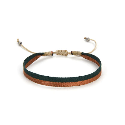 KKBEAD Wholesale Handwoven Bracelet Colombia Cloth Braided Wristband Bracelets for Women Men Gift Hippie Boho Friendship Jewelry