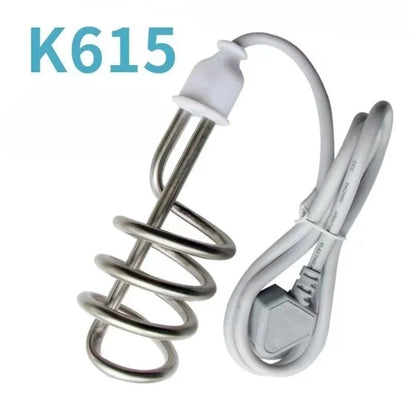 2500W-4000W Stainless Steel Immersion Heater Boiler Tankless Water Heating Rod Home Electric Hot Water Heater 220V