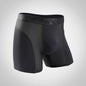 Extra Long Sports Underwear Men's Boxer Briefs Anti-Wear Leg Running Large Size Breathable Training Boxer Briefs