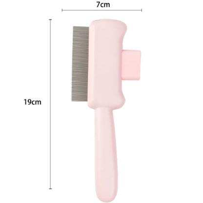 Self-Cleaning One-Button Dog Comb Pet Hair Remover Cat Brush Massage Grooming Combs for Dogs And Pets