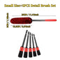 Auto Tire Wheel Detailing Brushs Set Multifunctional Car Cleaning tools for Car Rim Tire Bendable Detail Clean Easy Car Wash Too