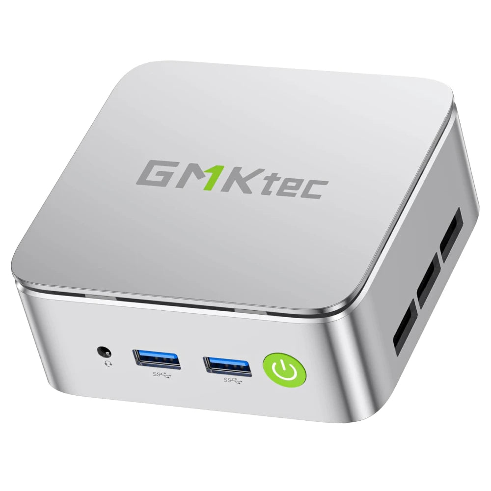 GMKtec G10 Mini PC AMD Ryzen5 3500U (Beats N150/N97) Barebone 2.5GbE NIC LAN HTPC Proxmox Mini Computer,Triple 4K Display WiFi 5