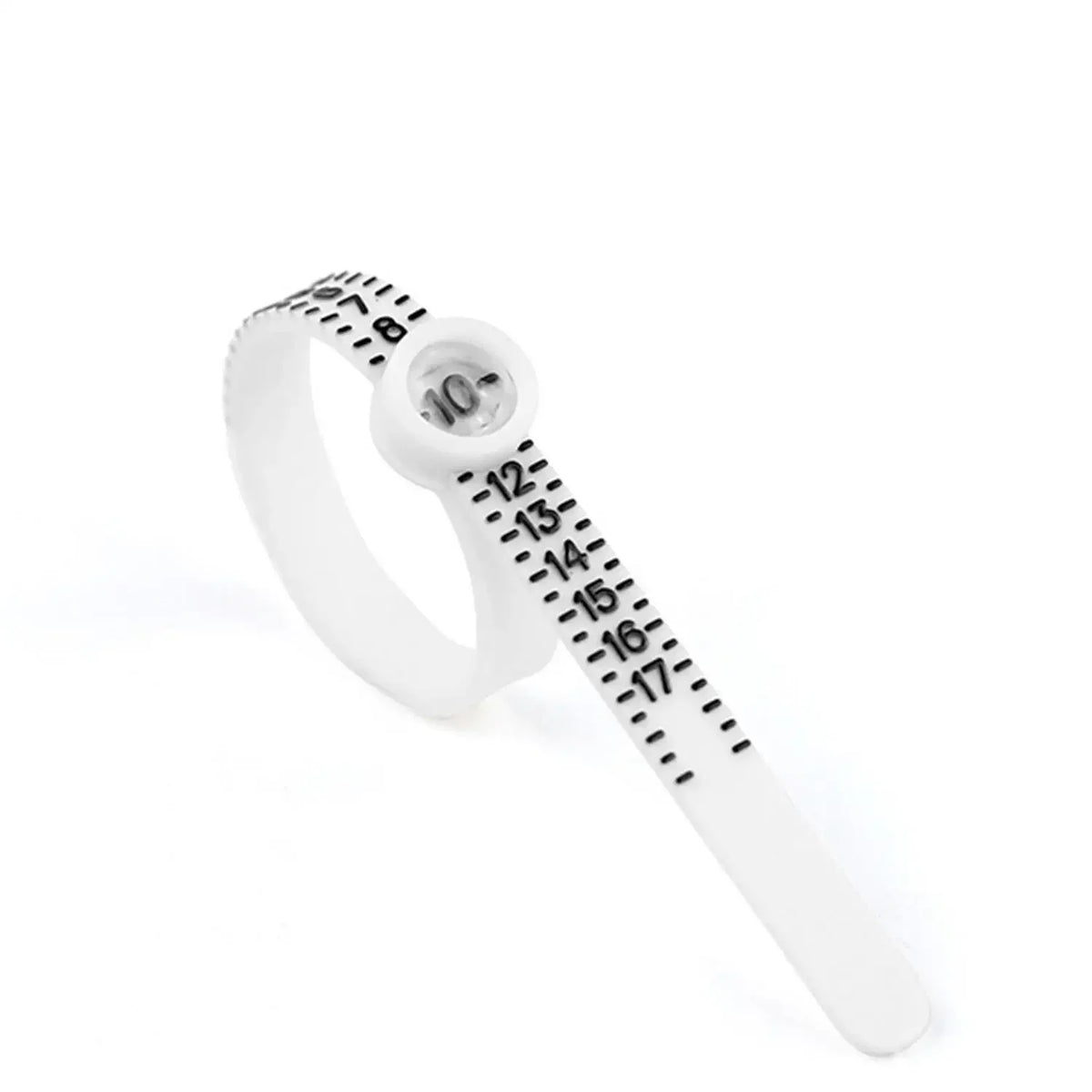 Ring Sizer with Magnifier - US/UK/EU/HK Jewelry Measuring Ruler for Finger Size Ring Size Measuring Tool