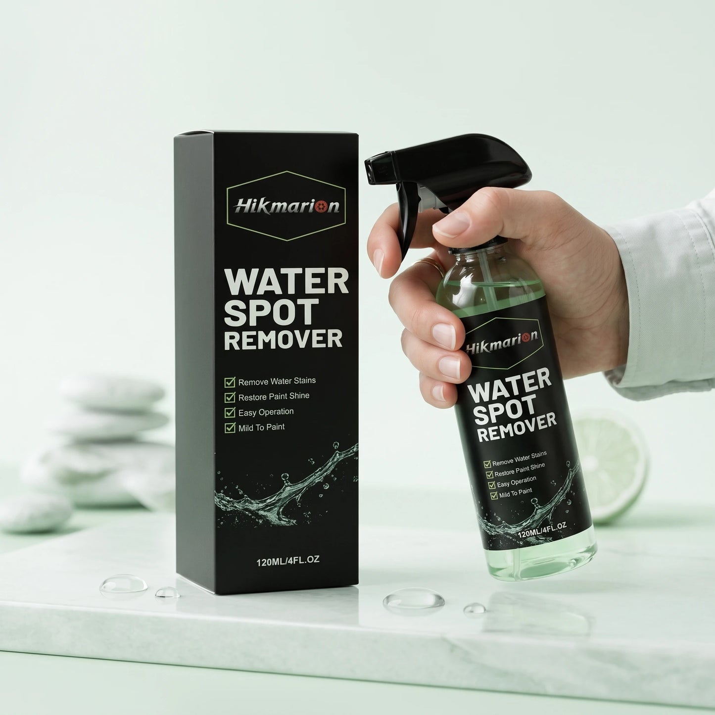 Car Water Spot Remover Repairs Watermark Stains Improves Paint Blemishes Prevents Corrode Delays Aging Windscreen Cleaning Agent