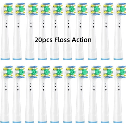 Brush Head Nozzles for Braun Oral B Replacement Toothbrush Head Sensitive Clean Sensi Ultrathin Gum Care Brush Head for Oralb