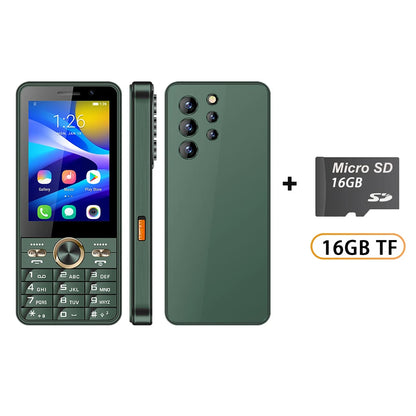 UNIWA HOPE XS24 4G Touch Screen Keypad Phone Android 8.1 Dual SIM 3.5 Inch 2GB+16GB 2500mAh Cellphone Whatsapp Phone Half-touch