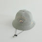 Cute Bear Baby Bucket Hats Korean Boy Girl Summer Uv Protection Fisherman Caps Kids Outdoor Sunshade Panama Basin Caps