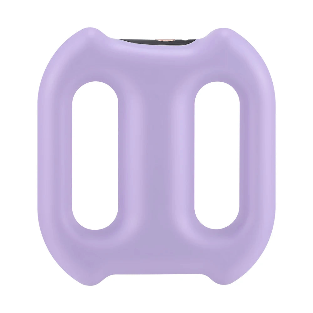 Portable Vibration Dual-Ring Fascia Massager with Belt, Fat Loss, Body Slimming, Fat-Burning, Muscle Relief and Relaxation
