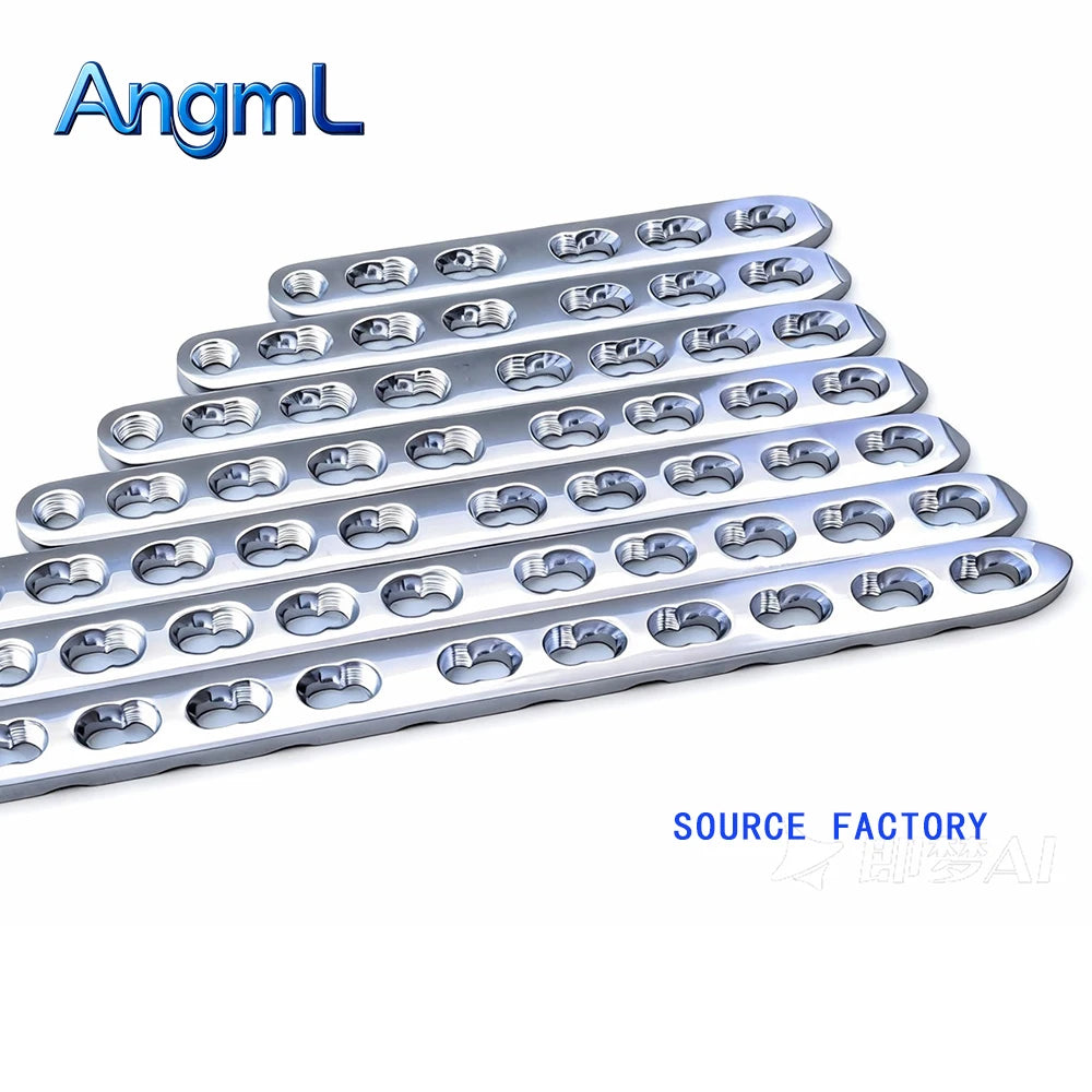 2.0/2.4/2.7/3.5mm Stainless Steel Straight Locking Plate For Veterinary, Pet Implant, Pet Orthopedic Surgical Consumables