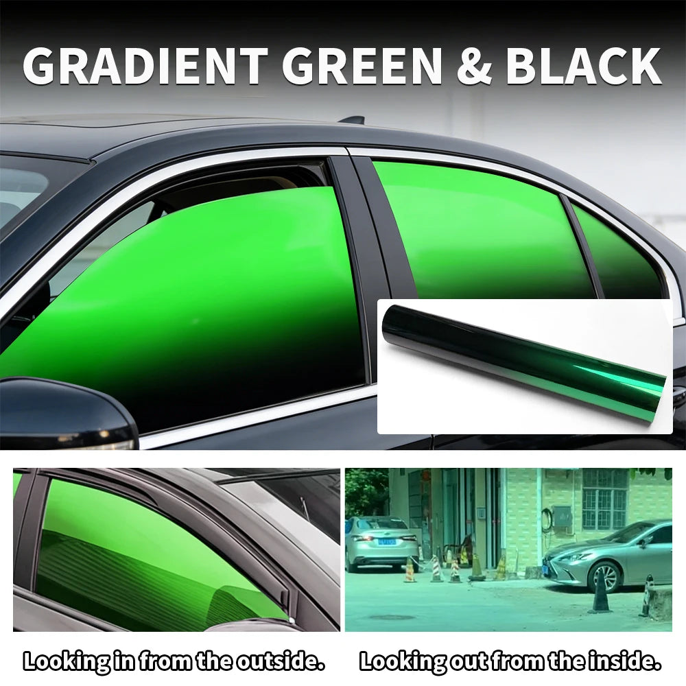 50cmx300cm Window Tinting Film for Car Glass Shading Anti-UV Protection Tinted Window Film Heat Insulation Automotive Insulfilm