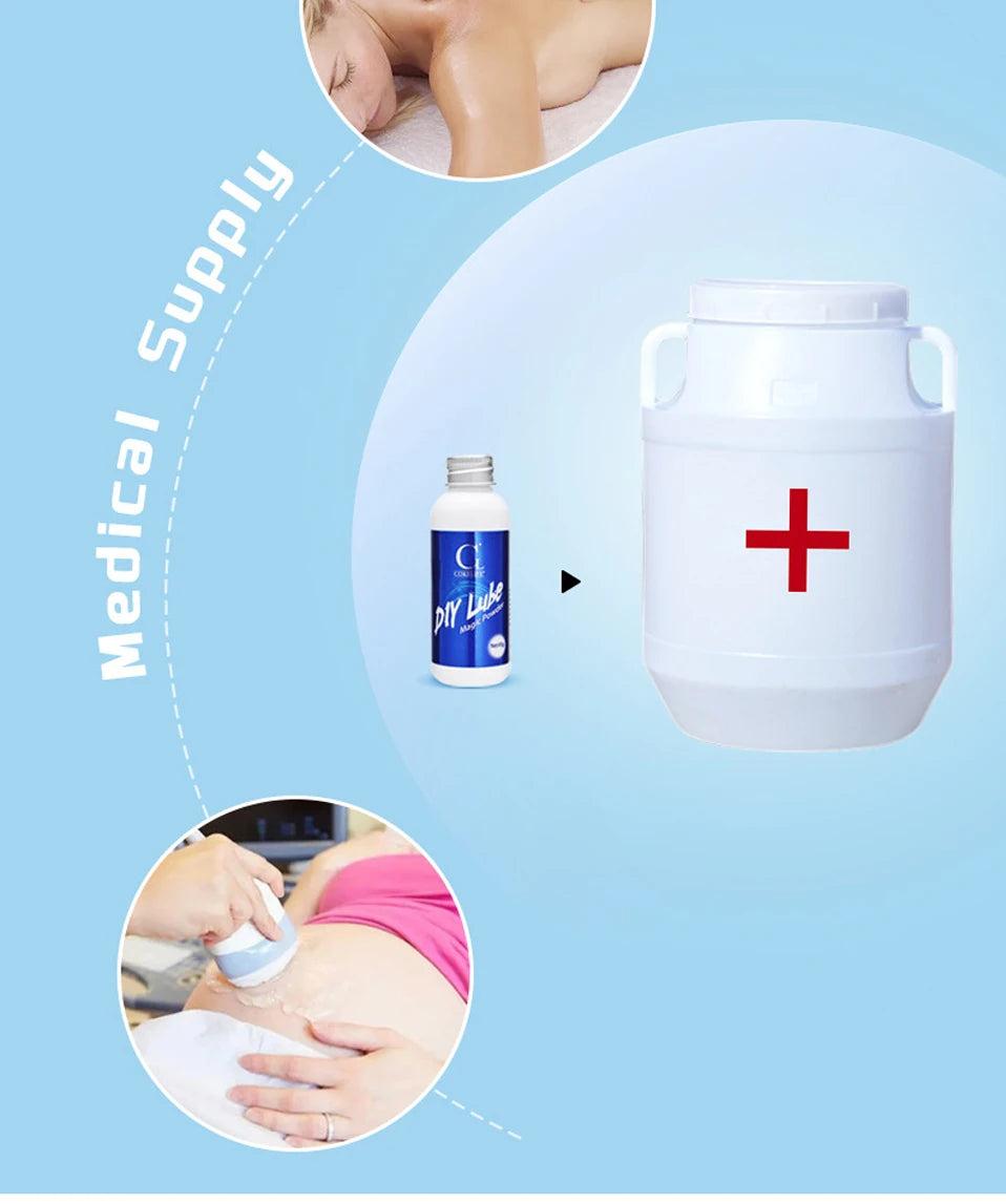 Instant Mix Lubricant Powder for Sexual Intimacy Water-Based Personal Lube Long-Lasting Odorless 1g Makes 120ml Discreet Sexshop