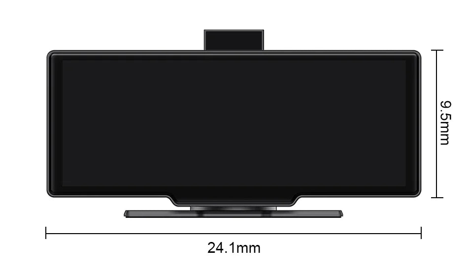 10.26 inch Car Play Screen,Wireless CarPlay & Android Auto Dash Cam Rear Camera Multimedia Stereo,AUX FM Radio,Car Touchscreen