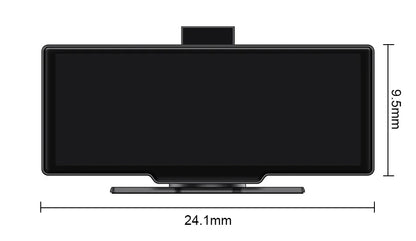 10.26 inch Car Play Screen,Wireless CarPlay & Android Auto Dash Cam Rear Camera Multimedia Stereo,AUX FM Radio,Car Touchscreen