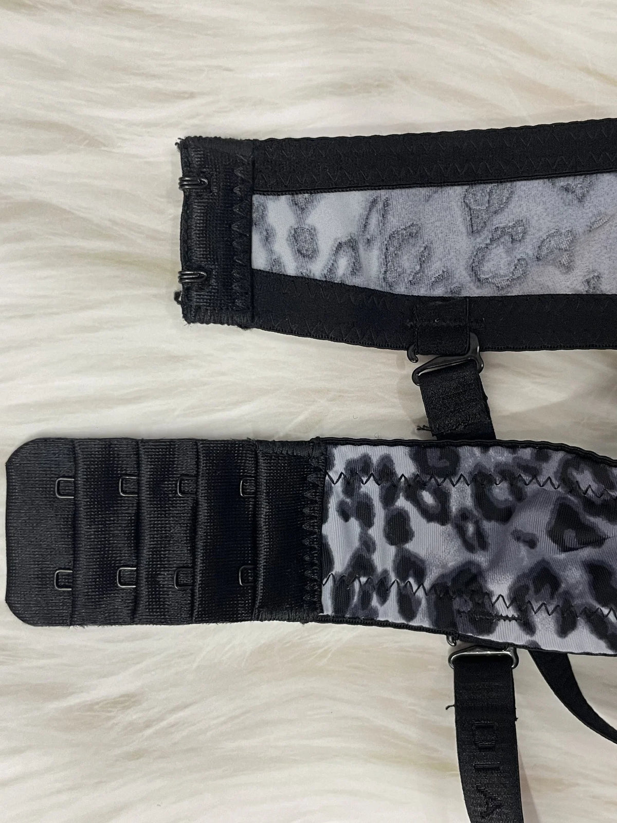 Diana Rose Leopard print Push Up Bra For Women With steel ring B Cup Bra Lady's Underwear High Quality