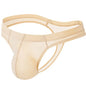 Sexy Gay Men Underwear Panochas Jockstrap Cueca Gay Tangas Sissy Mens Bikini Brief Ice Silk Transparent As Underwear or Swimwear