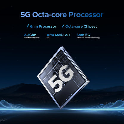 DOOGEE Note 59 5G SmartphoneAndroid 15 NFC Cellphone 6.75" Screen 32GB (8+24) 128GB Unisoc T820  6250mAh Battery Mobile Phone