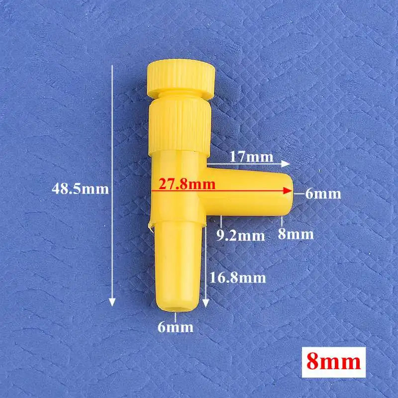 5/10/20pcs Aquarium Air Flow Control Valve Tap Fish Tank Air Water Flow Regulator Hose Connector Control Valve Oxygen Tube
